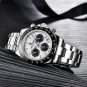 Gold White_2023 Top Brand Mens Watches Sports VK63 Quartz Chronograph Watch For Men Sapphire Stai