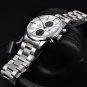 Silver Black_2023 Mens Quartz Watches Top Brand Luxury Sport Chronograph Watch For Men Military Wat