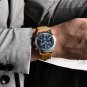 Black Blue_Top Brand Luxury Watches Mens 2023 Chronograph Quartz Men Watch Sport Military Waterproof