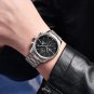 Blue_2023 Mens Watches Top Brand Luxury Quartz Sports Watch Men Chronograph Stainless Steel Waterpr