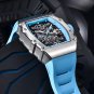 Black Orange_2023 Top Brand Luxury Men's Watches Chronograph Quartz Watch For Men Sports Waterpro