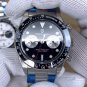 White Nylon_Panda Retro Mens Watches 2023 Chronograph Quartz Watch For Men Luxury Watches Ceramic Be