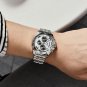 Blue_Men's Watches 2023 Top Brand Luxury Stainless Steel Quartz Watch For Men Multifunctional Chrono
