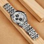 Blue_Men's Watches 2023 Top Brand Luxury Stainless Steel Quartz Watch For Men Multifunctional Chrono