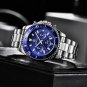 Blue_2023 Men Quartz Wristwatches Top Luxury Mens Watches Chronometer Military Sport Waterproof Wat