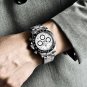 Silver_2023 Mens Watches Quartz Watch For Men Chronograph Top Brand Luxury Sapphire Mirror Sports