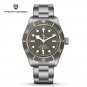 Gray_BB58 Retro Automatic Watch For Men NH35 Luxury Men Mechanical Wristwatches 2023 Stainless Steel