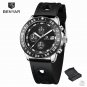 J Black_Top Brand Luxury Mens Watches Multifunctional Chronograph Quartz Watch For Men Sports Milita