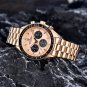 Black Red_2023 Moon Mens Watches Chronograph Sports Automatic Watch For Men Quartz Stainless Steel