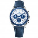 N Blue_2023  Moon Mens Watches Chronograph Sports Automatic Watch For Men Quartz Stainless Steel Lum