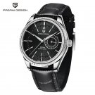 Black_2023 Men Quartz Wristwatches Top Brand Luxury Watch For Men VH65 Sports Automatic Leather Cloc