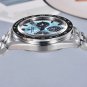 Black Red L_Mens Watches 2023 Top Brand Luxury Quartz Chronograph Moon Watch For Men Automatic Sport