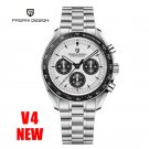 New Gray_Mens Watches 2023 Top Brand Luxury Quartz Chronograph Moon Watch For Men Automatic Sports S