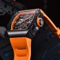 Black_2023    Top Brand Luxury Mens Quartz Watches Multifunctional Chronograph Watch For Men Sapphir