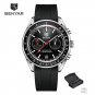 J Black_Moon Men's Watches 2023 Top Brand Luxury Analog Quartz Watch For Men Sports Chronograph Auto