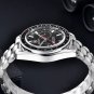 Silver Blue_Moon Men's Watches 2023 Top Brand Luxury Analog Quartz Watch For Men Sports Chronograph 