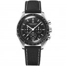 N Blue_40MM Moon Mens Watches Luxury Quartz Automatic Watch For Men Chronograph 10Bar Waterproof Spo