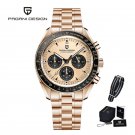 Gold Black_2023 Moon Watches Mens Top Brands Luxury Quartz Chronograph Automatic Watch For Men Sapph