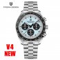 New Blue_2023 Moon Watches Mens Top Brands Luxury Quartz Chronograph Automatic Watch For Men Sapphir