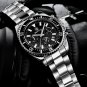 Black_Men's Wathes 2023 Top Brand Luxury Quartz Watch For Men Chronograph Sports Waterproof Military