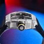 Blue_Men's Watches 2023 Top Brand Luxury Automatic Quartz Watch For Men Hollow Stainless Steel Sport