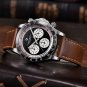 Black_2023 Panda Watch For Men Quartz Wristwatches Luxury Sports Stainless Steel Sapphire Mirror VK
