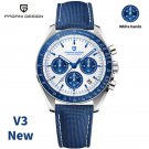 Brown_2023  Moon Mens Watches Luxury Quartz Automatic Watch For Men Sports Waterproof Sapphire Lumin