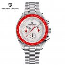 Red_2023  Moon Mens Watches Luxury Quartz Automatic Watch For Men Sports Waterproof Sapphire Luminou