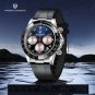 Black Blue_2023 Top Brand Luxury Mens Watches Sports Quartz Sapphire Stainless Steel 100M Waterproof