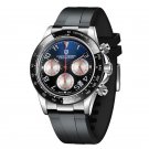Blue_2023 Top Brand Luxury Mens Watches Sports Quartz Sapphire Stainless Steel 100M Waterproof Chron