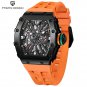 Black Orange_Men Watches 2023 Top Luxury VH65 Quartz Watch For Men Sport 10Bar Waterproof AR Sapphir