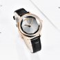 Color Blue_Ladies Wrist Watches Luxury Gold Watch Women Waterproof Top Brand Bracelet Leather Silver