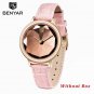 Gold Pink_Ladies Wrist Watches Luxury Gold Watch Women Waterproof Top Brand Bracelet Leather Silver 