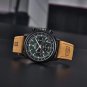 Black Green_Mens Watches Top Luxury Quartz Watch For Men Chronograph Sport Fashion Waterproof Milita