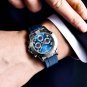 Blue_Mens Watches 2023 Top Brand Luxury Watch For Men Quartz Wristwatches Chronograph Waterproof Spo