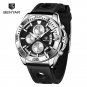 Black_2023 Men Watches Quartz Watch For Men Top Brand Luxury Chronograph Sports Military Waterproof 