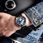 Black_2023 Men Watches Quartz Watch For Men Top Brand Luxury Chronograph Sports Military Waterproof 