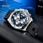 Blue_2023 Men Watches Quartz Watch For Men Top Brand Luxury Chronograph Sports Military Waterproof S