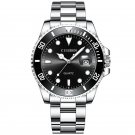 Black_CISSDEN Men Watch Business Full Steel Quartz Watch Men Top Brand Luxury Casual Waterproof Spor