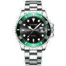 Green Black_CISSDEN Men Watch Business Full Steel Quartz Watch Men Top Brand Luxury Casual Waterproo