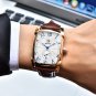 black silver_2023 Luxury Brand Quartz Mens Watches Waterproof Military Leather Men Watches Clock Mal