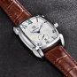 brown gold_2023 Luxury Brand Quartz Mens Watches Waterproof Military Leather Men Watches Clock Male