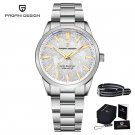 White_Mens Quartz Watches 2023 Top Brand Luxury AR Sapphire Mirror VH31 Sport Watch For Men Stainles