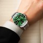 White_CISSDEN Mens Watches Top Brand Luxury Diver Watch For Men Quartz Wristwatches Sports Luminous
