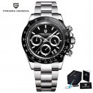 1644SB_Mens Watches 2023 Top Brand Luxury Automatic VK63 Watch For Men Quartz Wristwatches Sapphire 