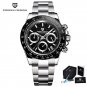 1644SB_Mens Watches 2023 Top Brand Luxury Automatic VK63 Watch For Men Quartz Wristwatches Sapphire 