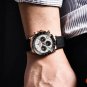 Silver Black_Mens Watches 2023 Top Brand Luxury Automatic VK63 Watch For Men Quartz Wristwatches Sap