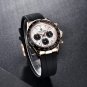 Silver Gray_Mens Watches 2023 Top Brand Luxury Automatic VK63 Watch For Men Quartz Wristwatches Sapp