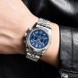 Gold Black_2023 Top Brand Luxury Quartz Mens Watches Chronograph Waterproof Stainless Steel Luminous