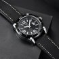 Gold White_Quartz Watch Men Fashion Sports Mens Watches Top Brand Luxury Waterproof Wristwatch Mens 